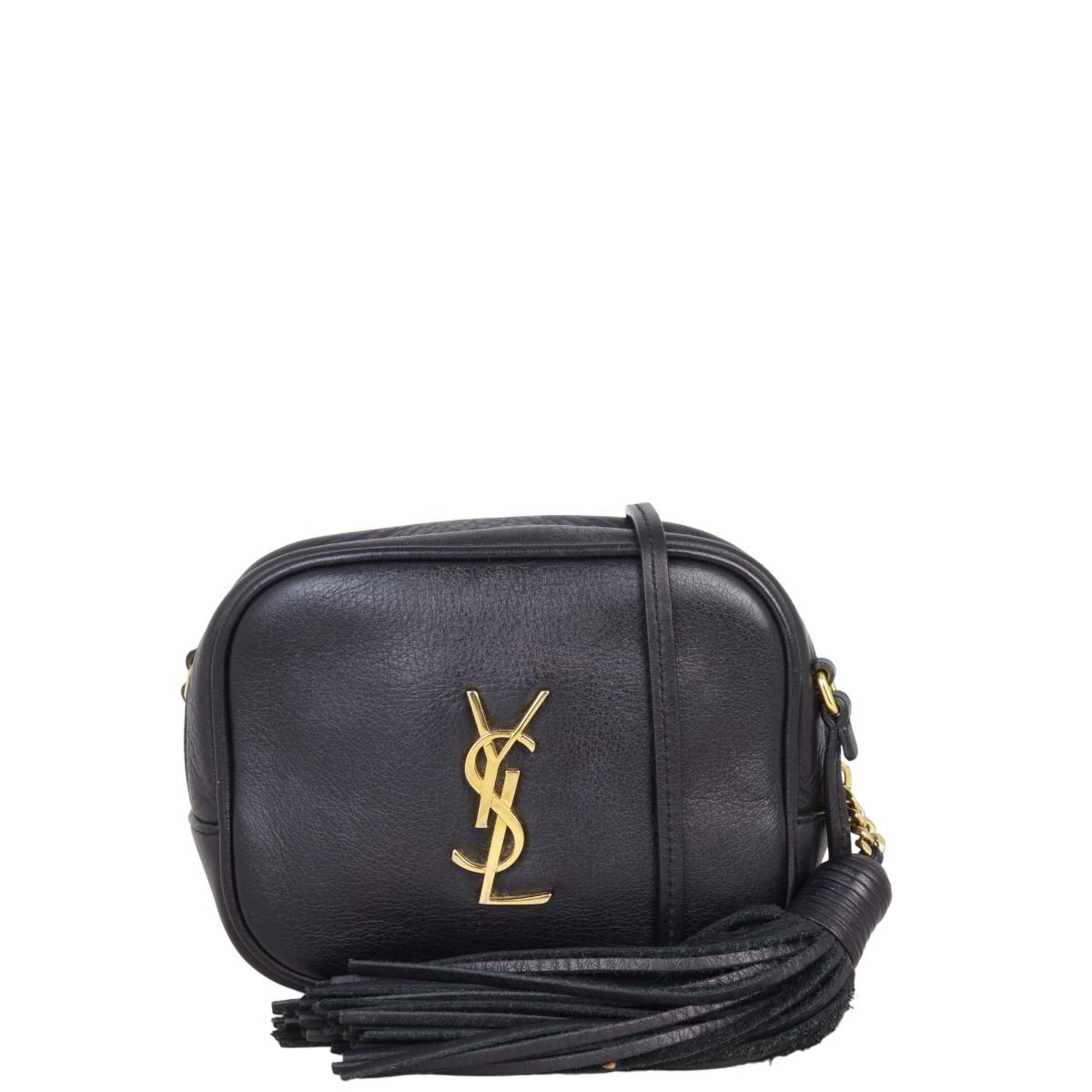 Saint laurent lou sale mini leather crossbody bag