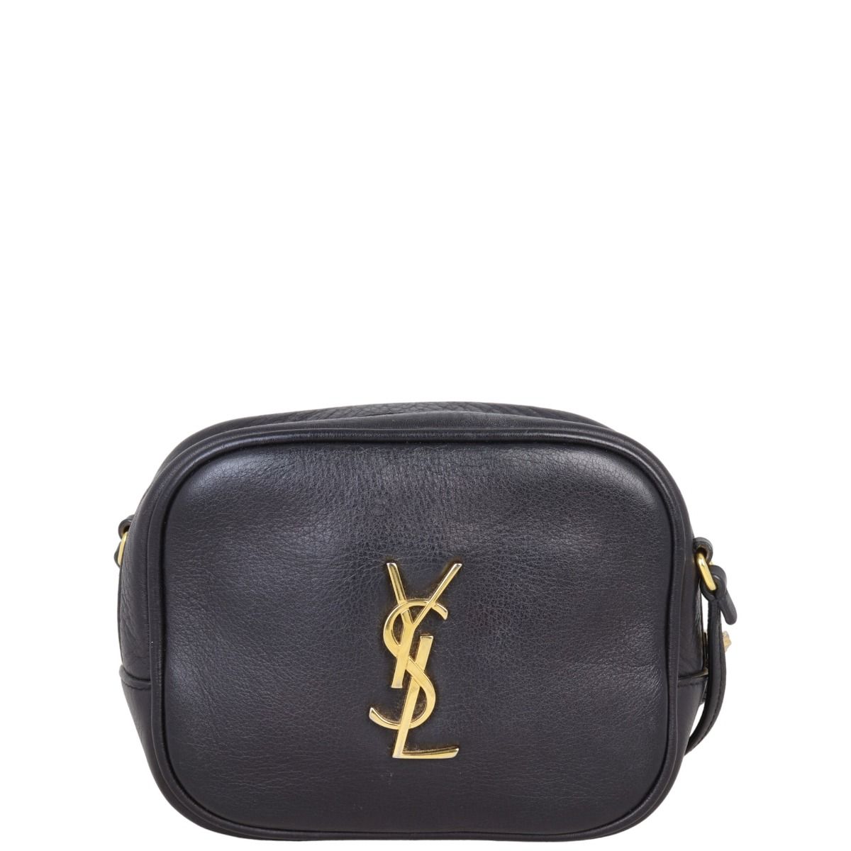 Saint laurent lou mini leather crossbody bag discount