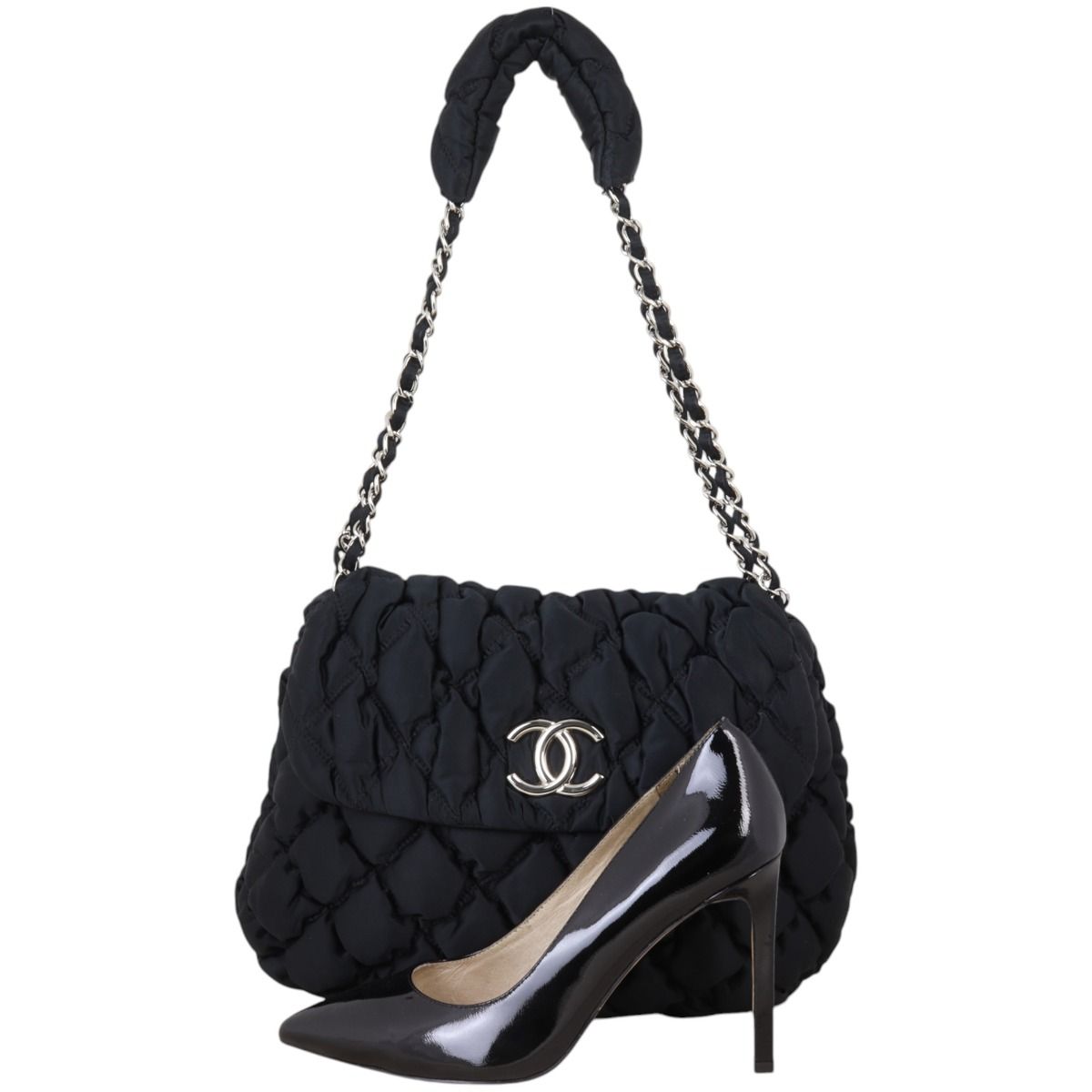 Chanel nylon flap bag hot sale