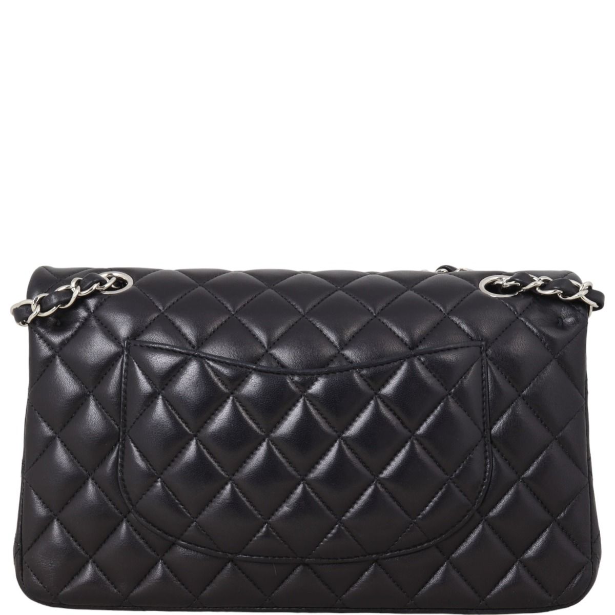 Chanel Classic Double Flap Medium Silver Hardware