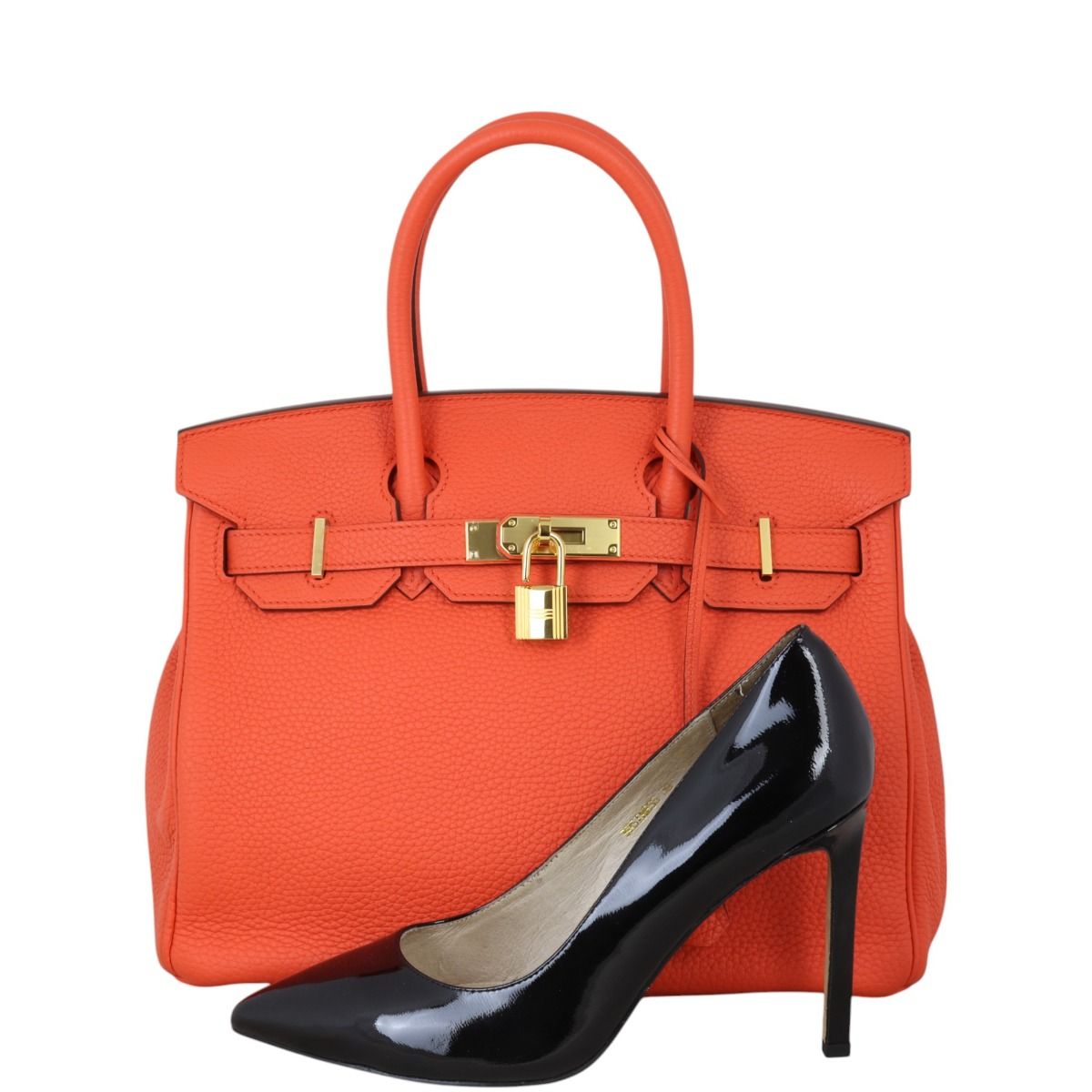 Hermes birkin bag orange discount