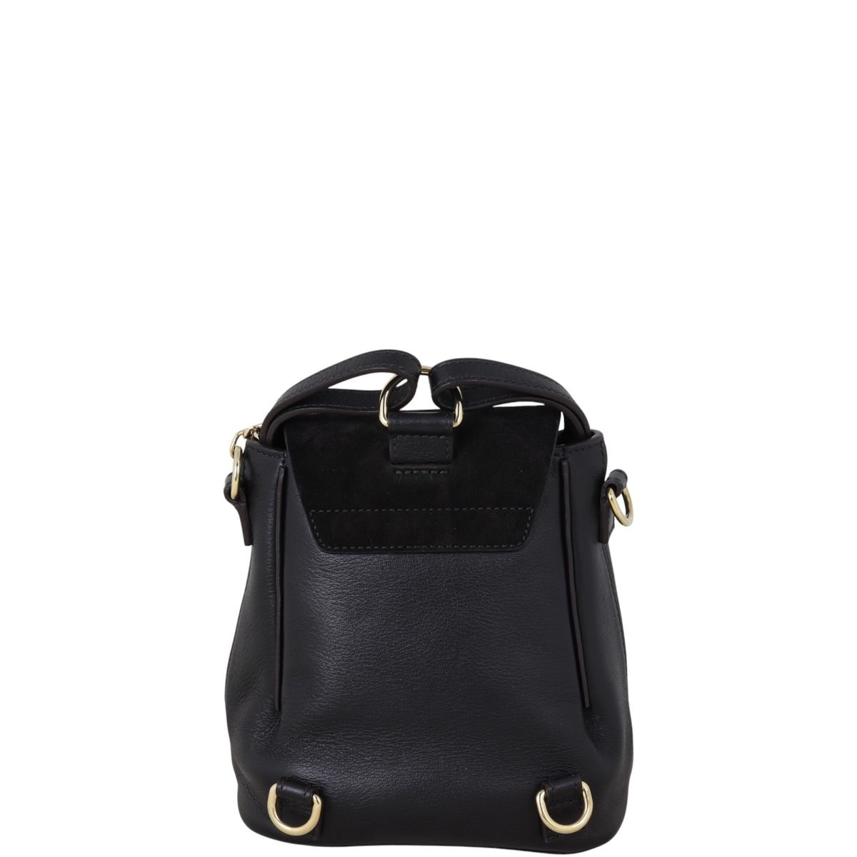 Chloe faye backpack mini black 2025