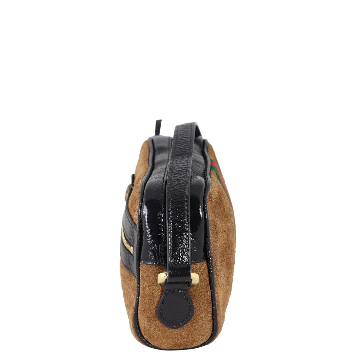 Gucci small suede shoulder bag top