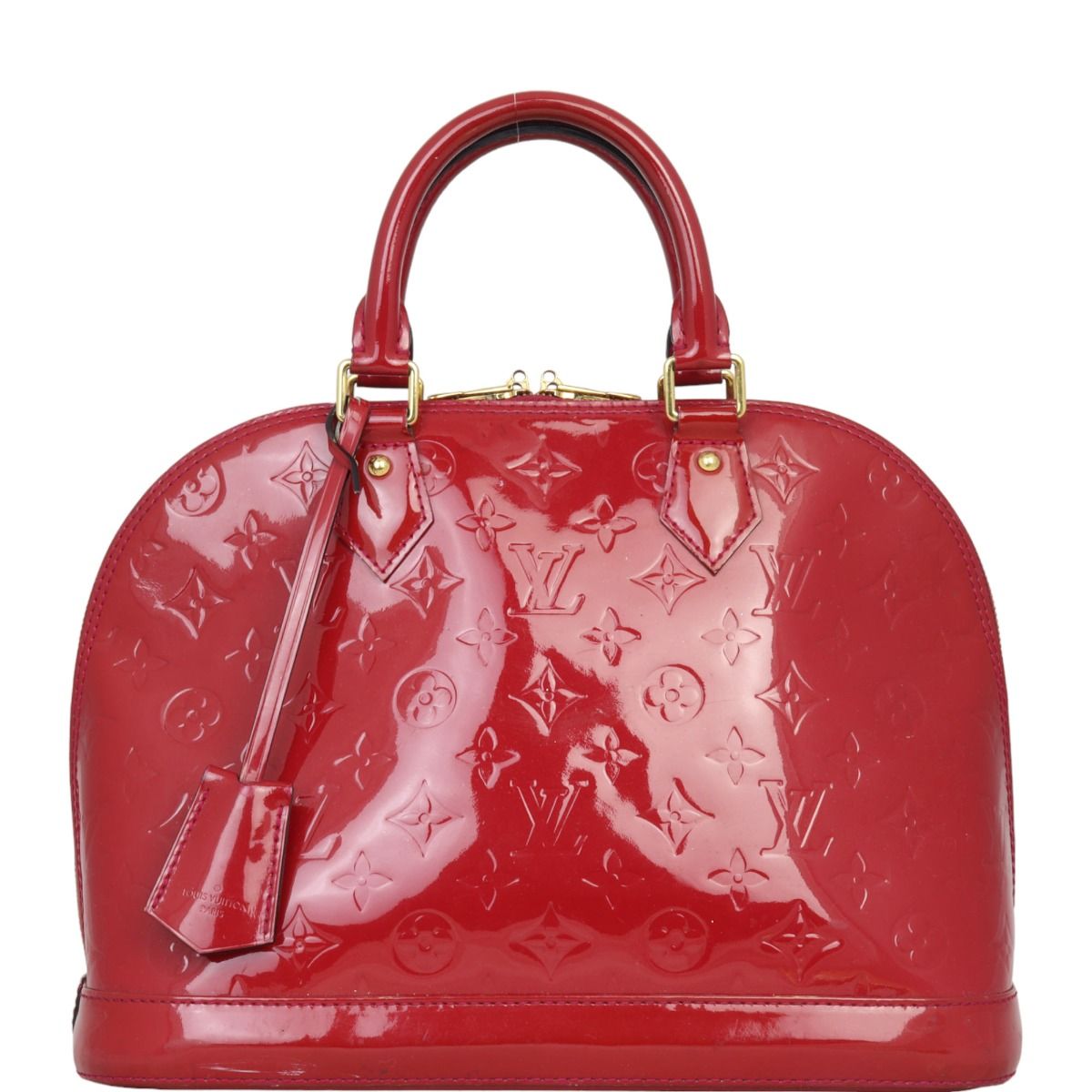 Louis Vuitton Alma PM Monogram Vernis Raspberry