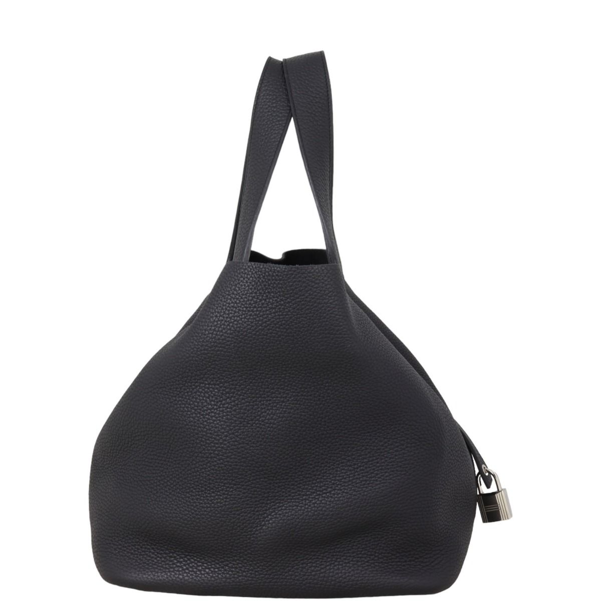 【HERMES】超希少! HERMES Picotin Lock 26 bag Noir HERMES Handbag Picotin Lock 26 GM Noir (Black) Taurillon