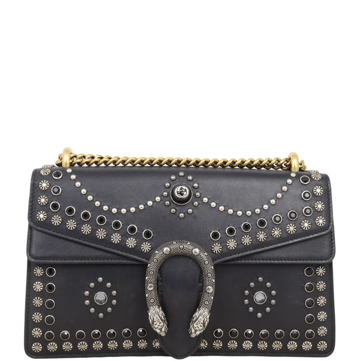 Gucci Studded Dionysus Small Shoulder Bag