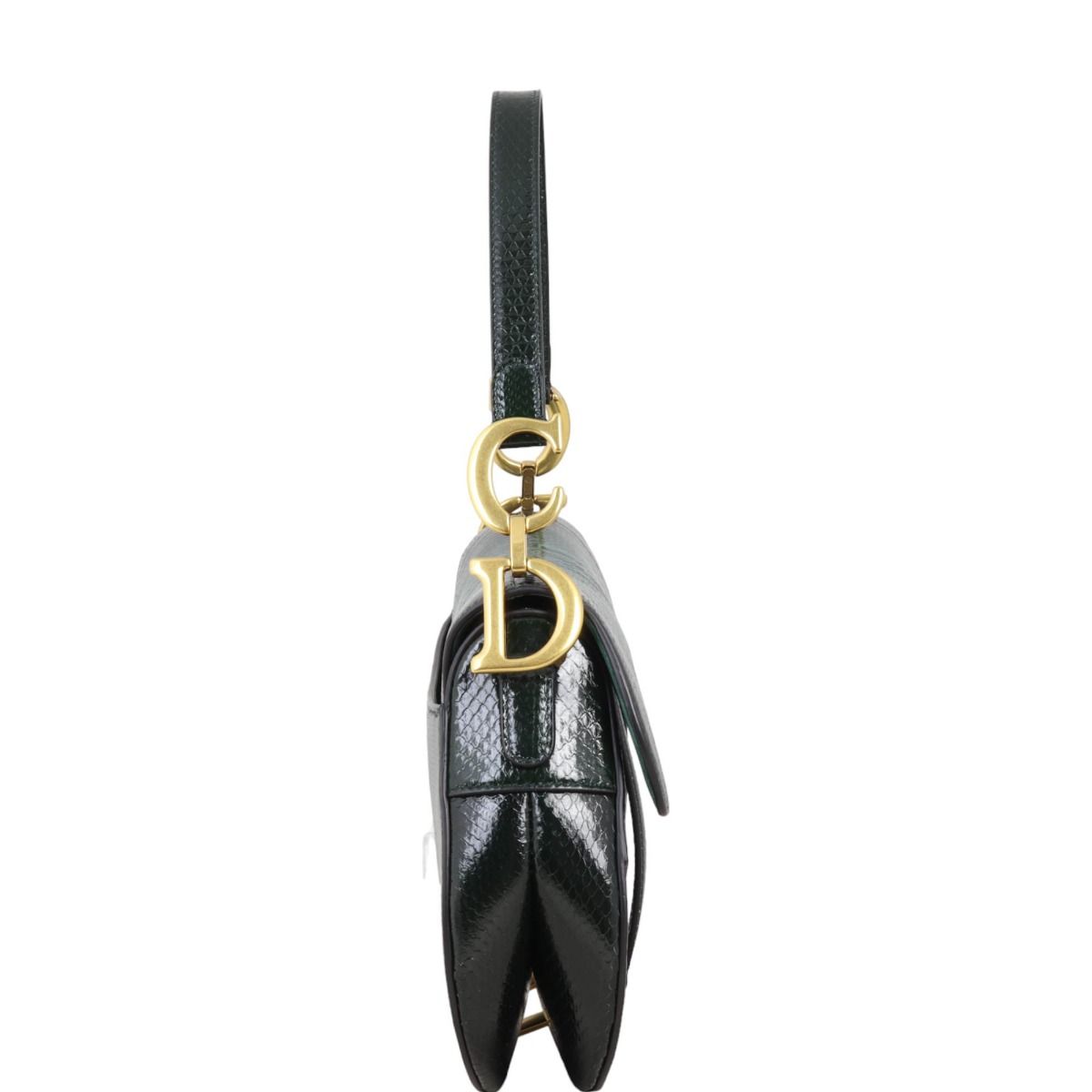 Dior Saddle Bag Python Medium