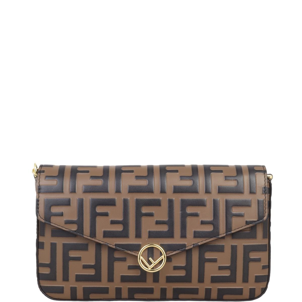 Fendi logo wallet on chain cheap