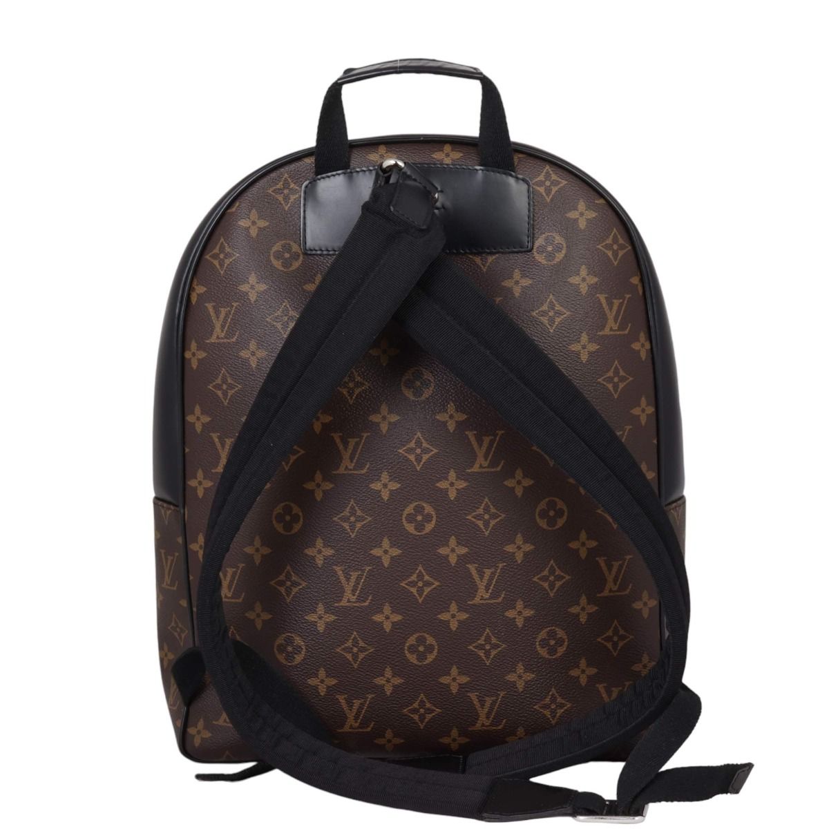 Louis Vuitton Black Monogram Macassar Canvas and Leather Josh Backpack  Louis Vuitton