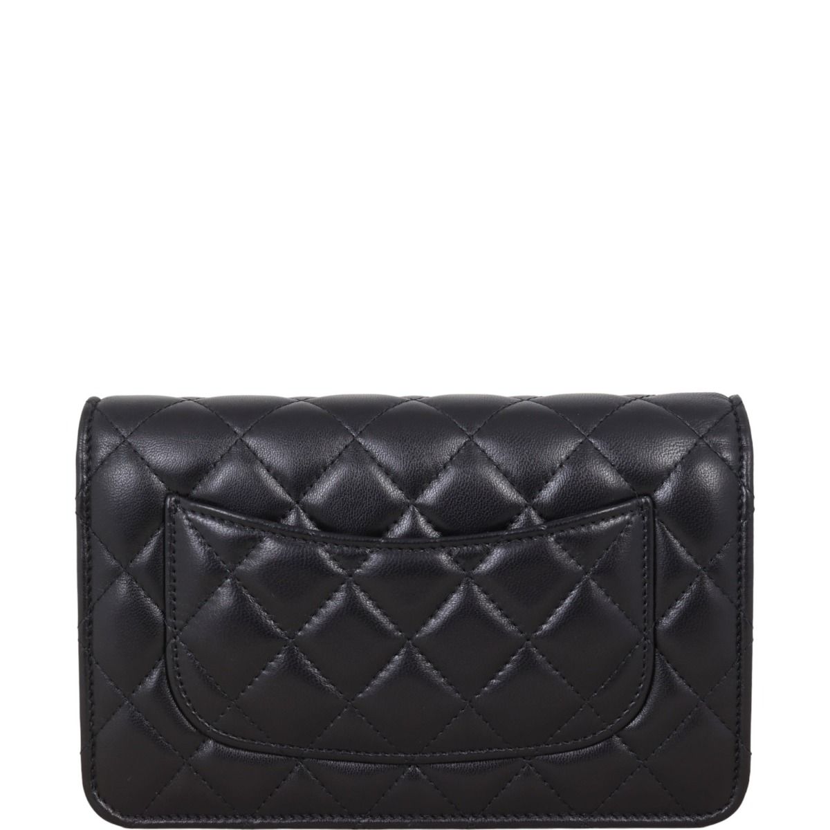 Chanel Classic Wallet on Chain Black Lambskin