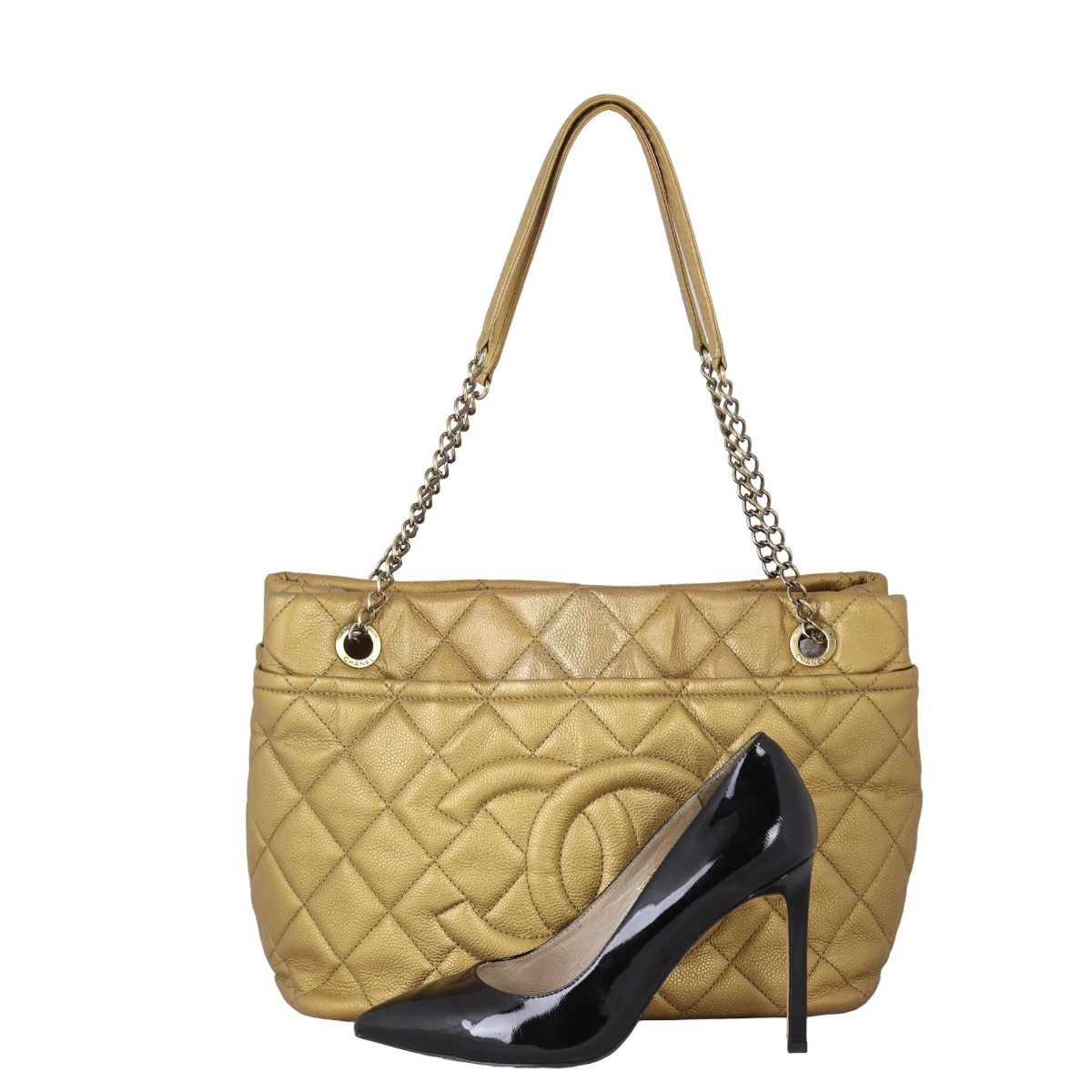 Chanel CC Timeless Shopping Tote