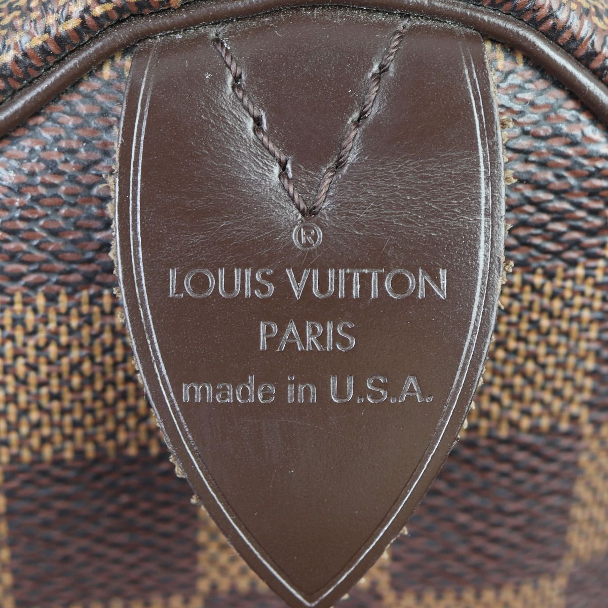 Louis Vuitton Damier Ebene Speedy 25 QJB0G40T0B262