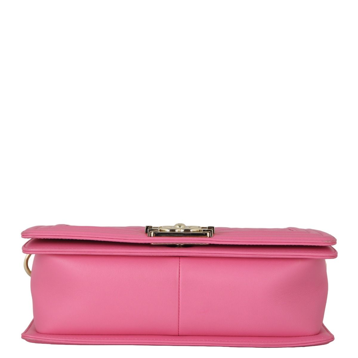 【ヴィンテージ】Rank:S☆Chanel Pink Boy Medium Series26 Bag Buy Chanel Pink Medium Boy Bag in Lambskin from CHANEL