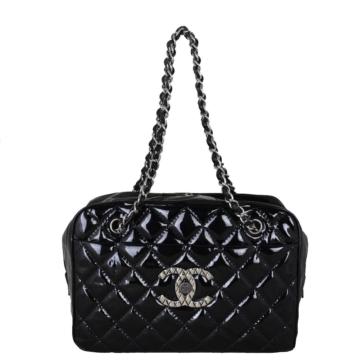 Chanel large camera clearance bag