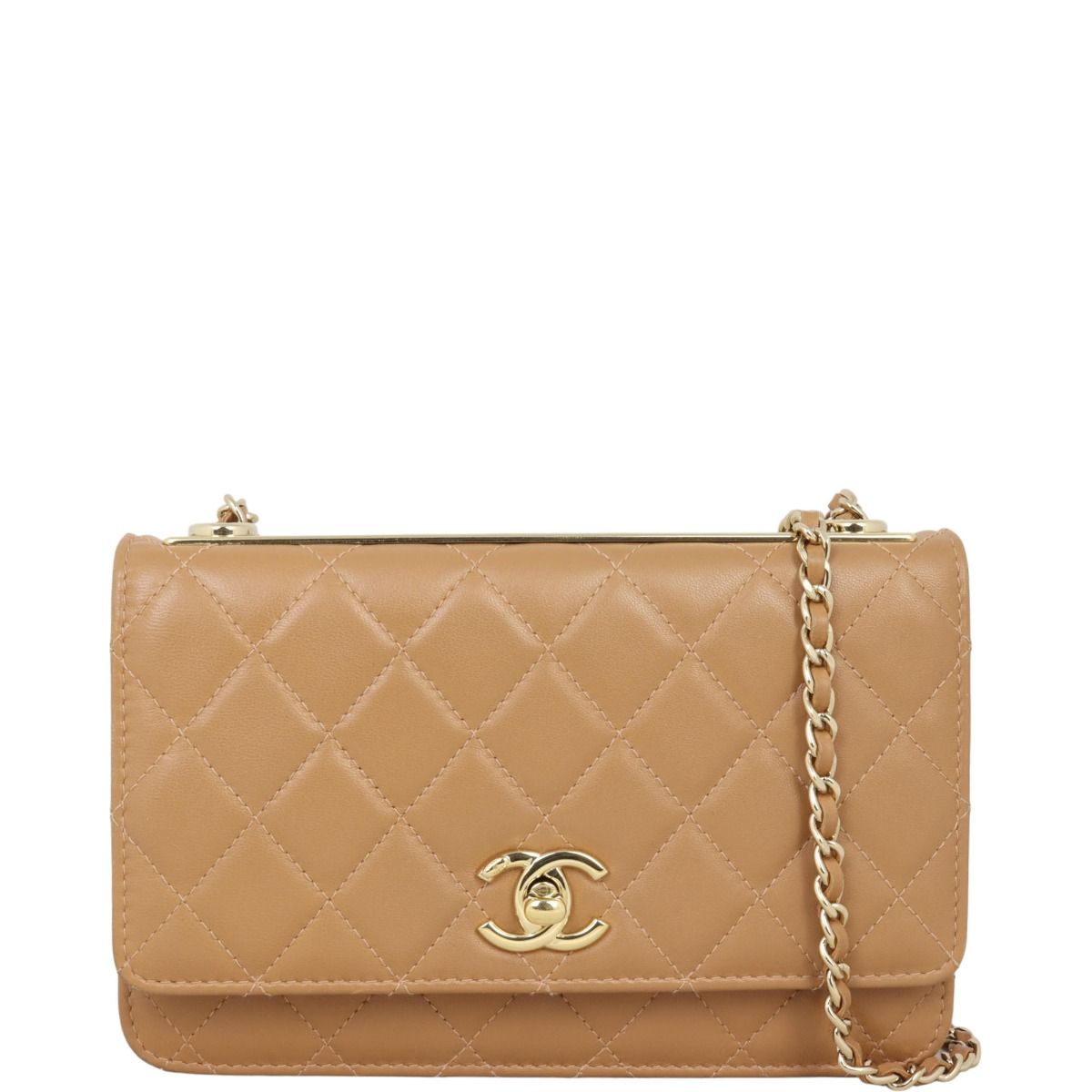 Trendy wallet on deals chain chanel