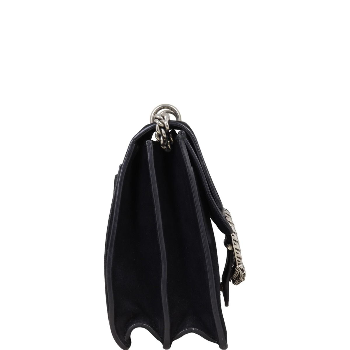 Gucci dionysus black suede medium store