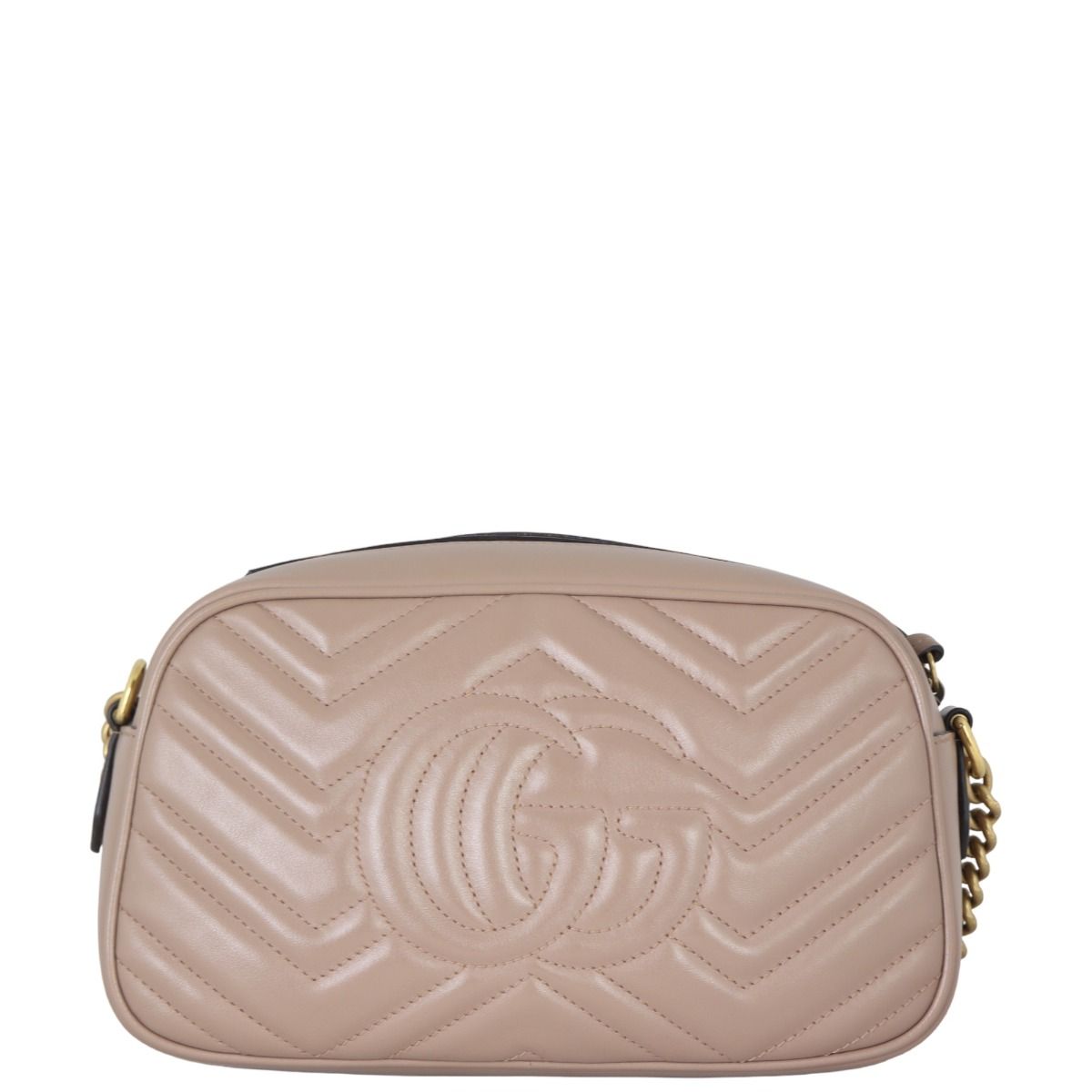 Gucci gg small matelassé leather camera bag 2025