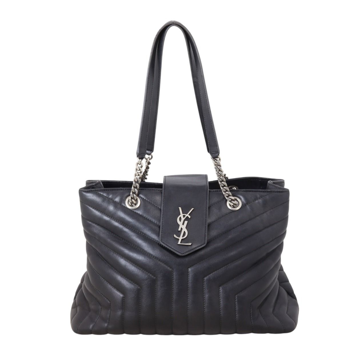 【関税・送料込】Saint Laurent LOULOU LARGE マトラッセ 黒 LOULOU large in MATELASSÉ lambskin | Saint Laurent | YSL US
