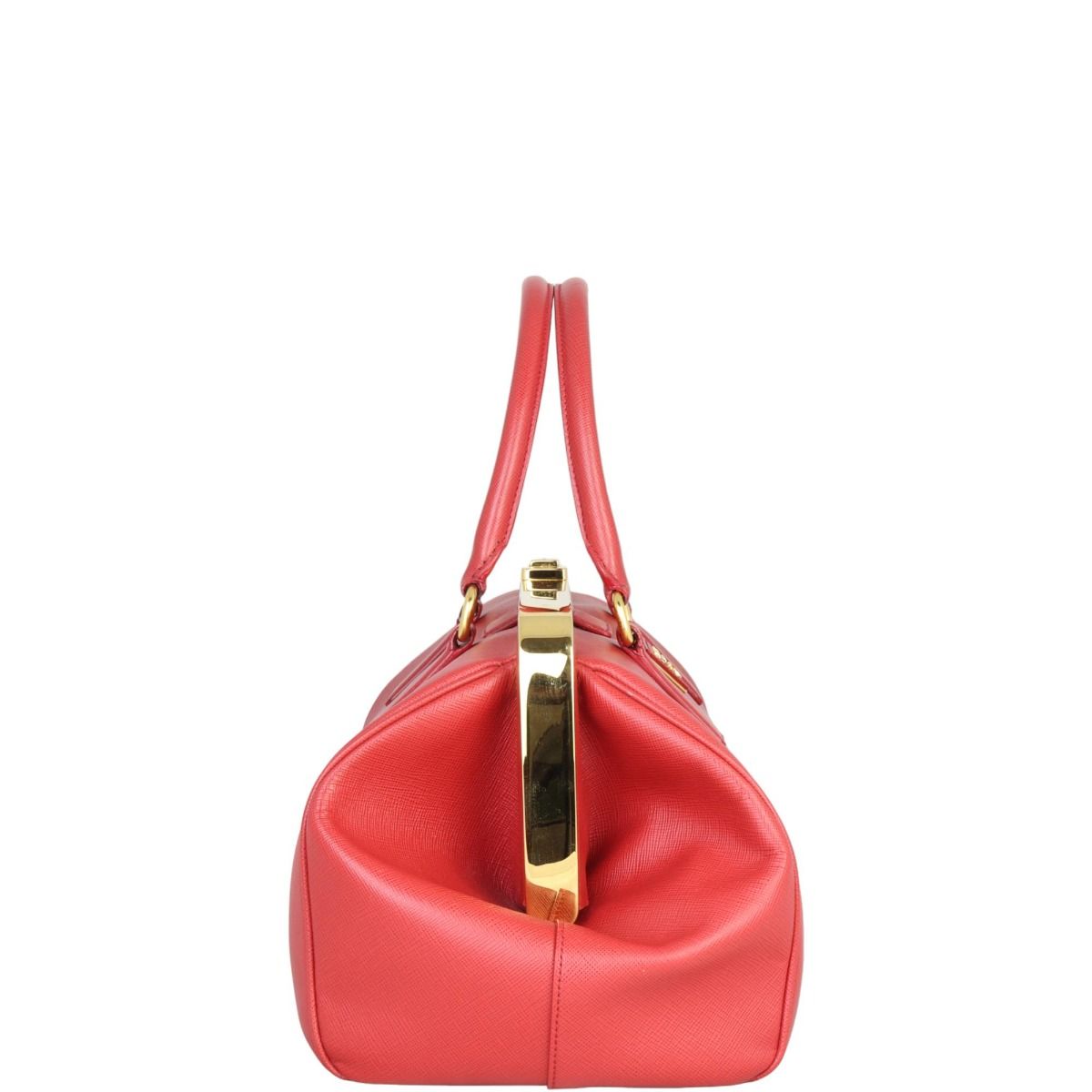 Prada light frame leather bag clearance
