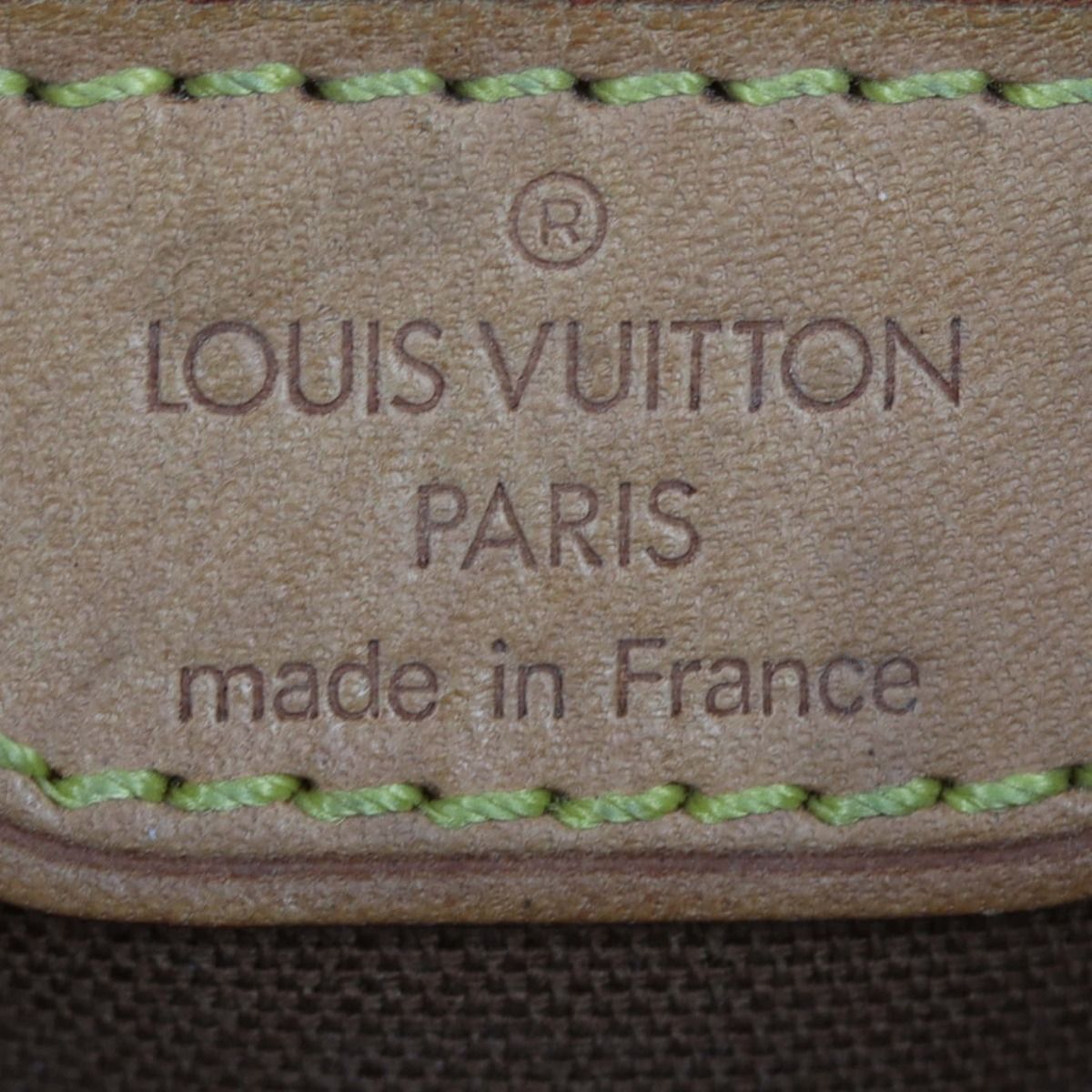 Louis Vuitton Brown Monogram Trotteur Cloth ref.942925 - Joli Closet