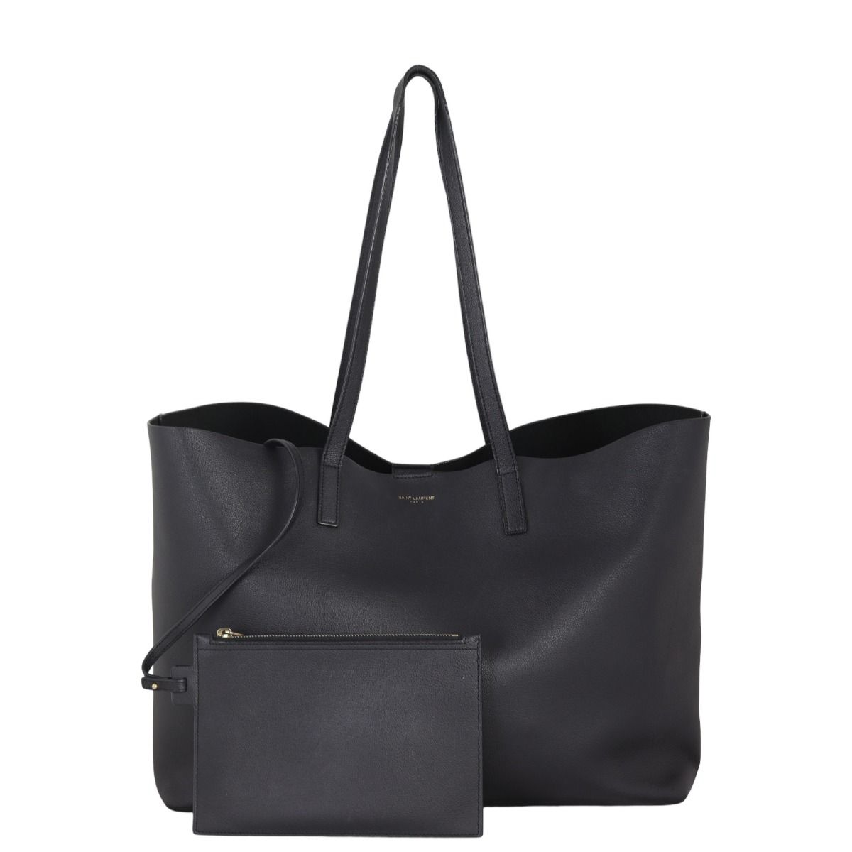 Saint laurent leather tote shop
