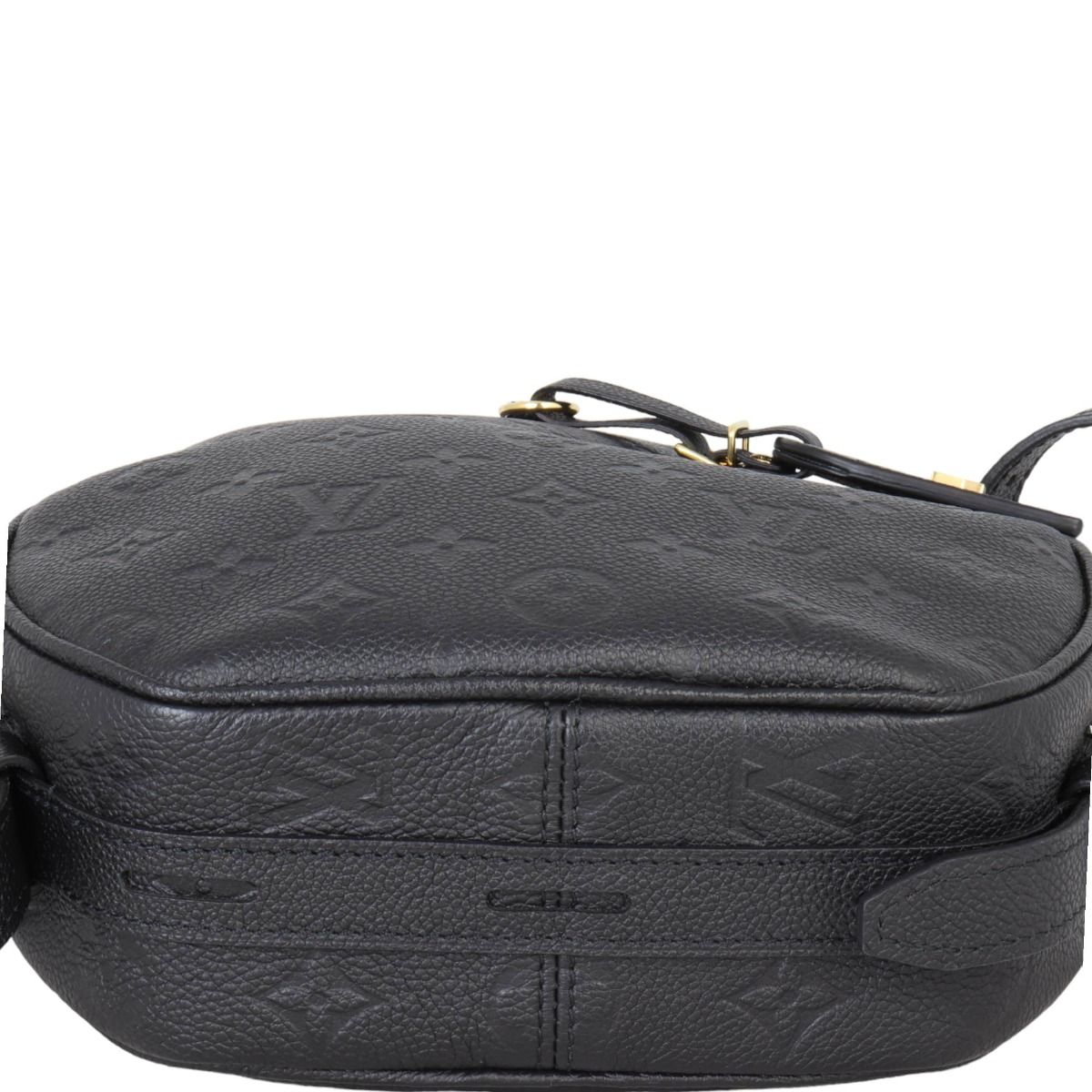 Louis Vuitton Boite Chapeau Souple Bag Monogram Empreinte Leather MM Black  2286149