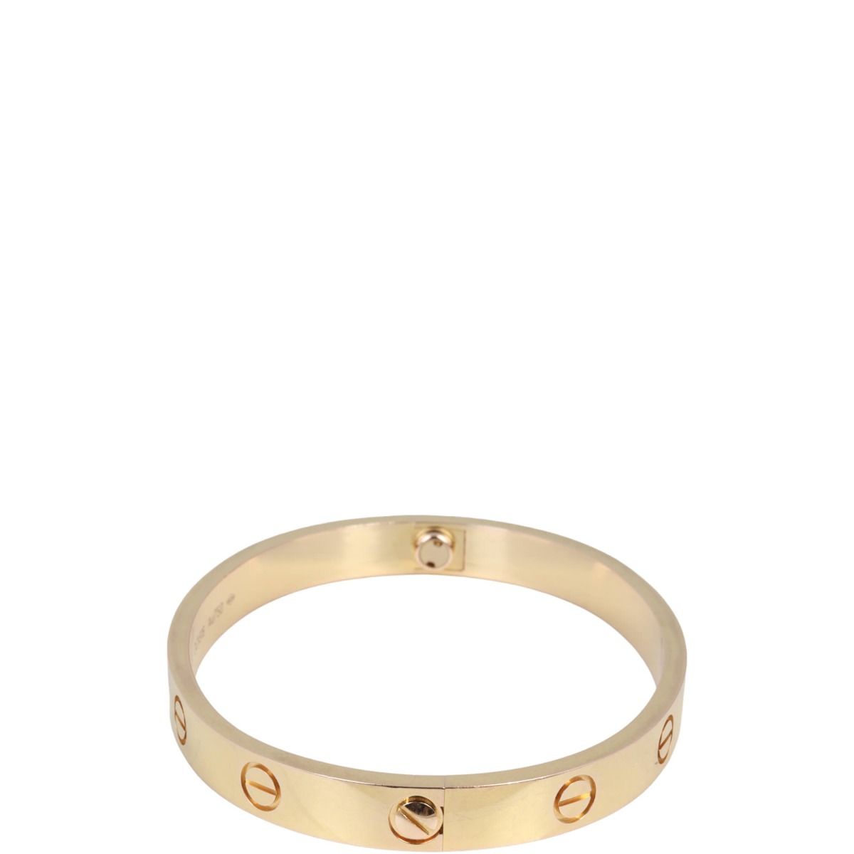 Rose gold love bracelet shop