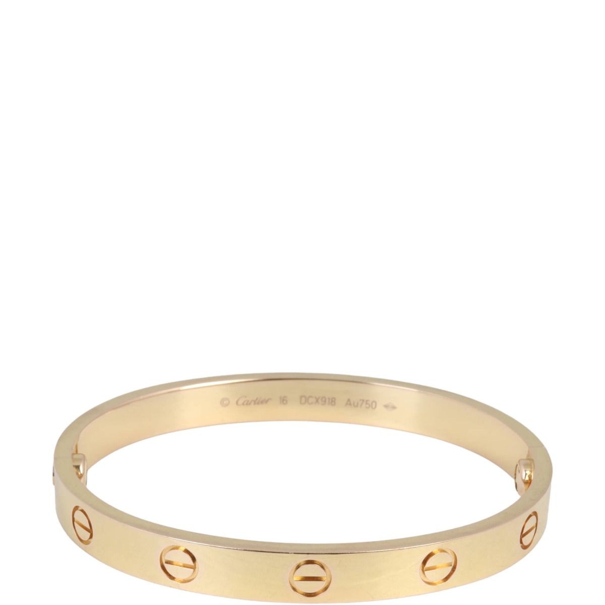 Rose gold screw bracelet clearance