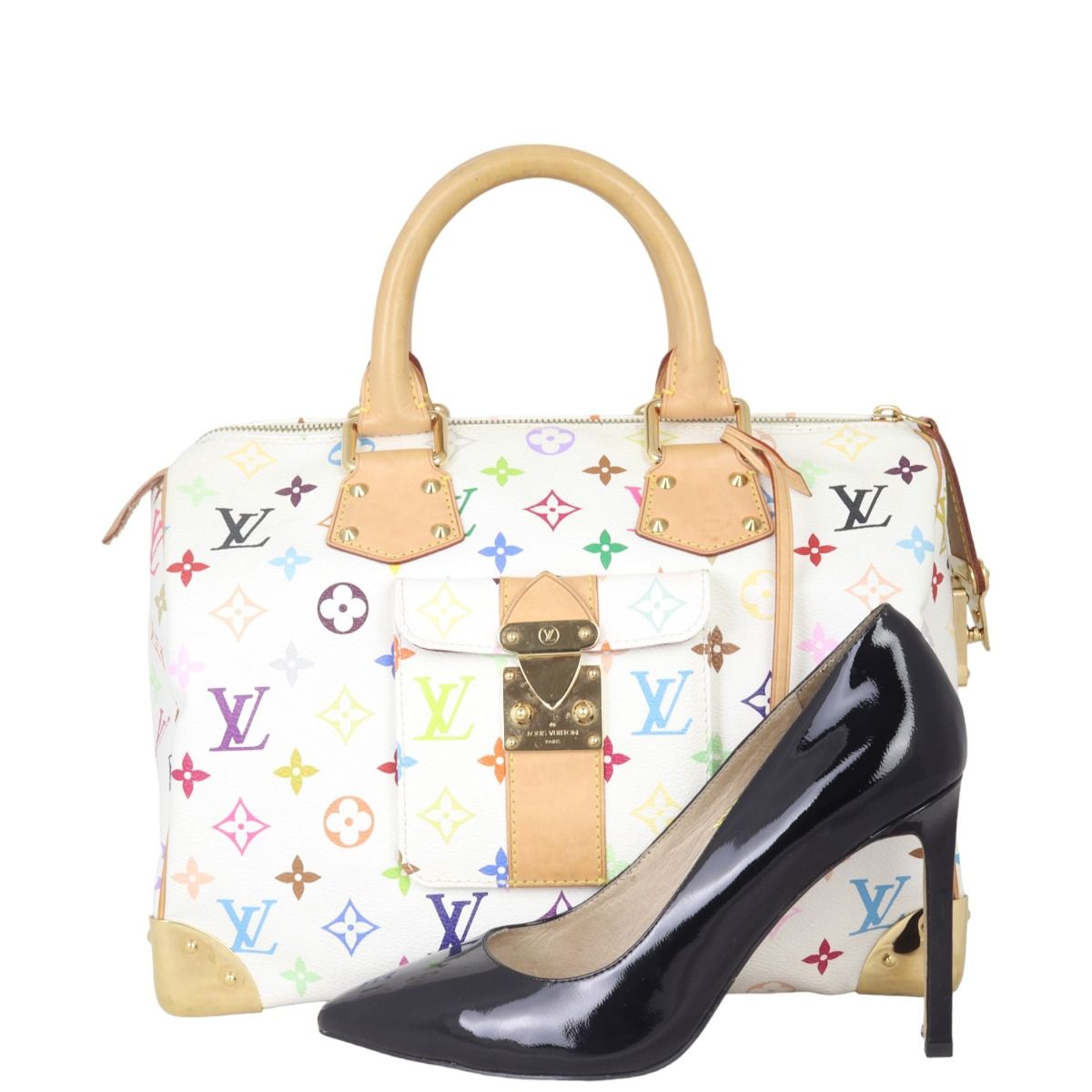 Louis Vuitton Speedy 30 Monogram Multicolore Louis Vuitton Speedy 30 Monogram Multicolore