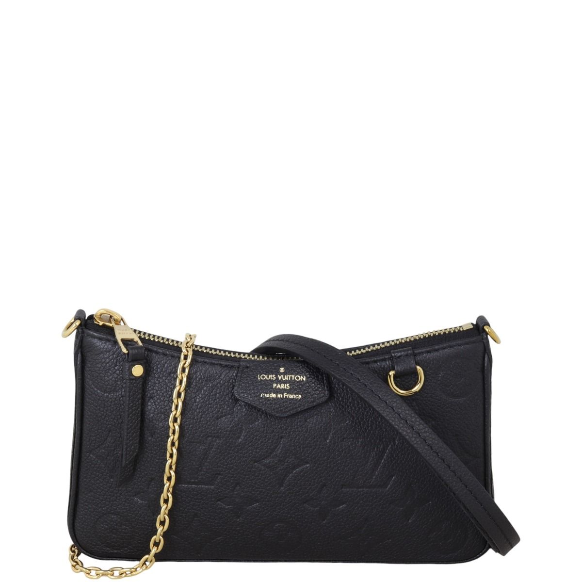 Louis vuitton black embossed crossbody discount