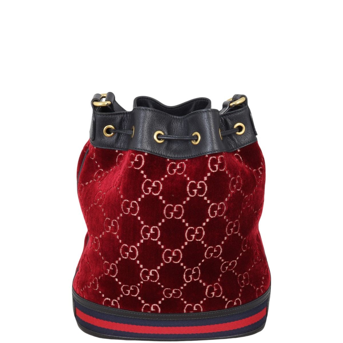 Gucci velvet bucket hotsell