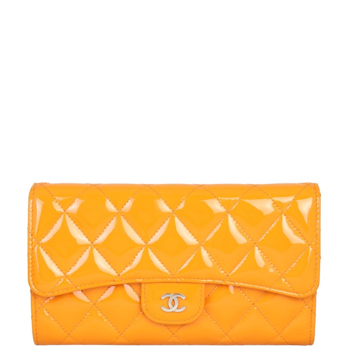 Chanel orange wallet shop