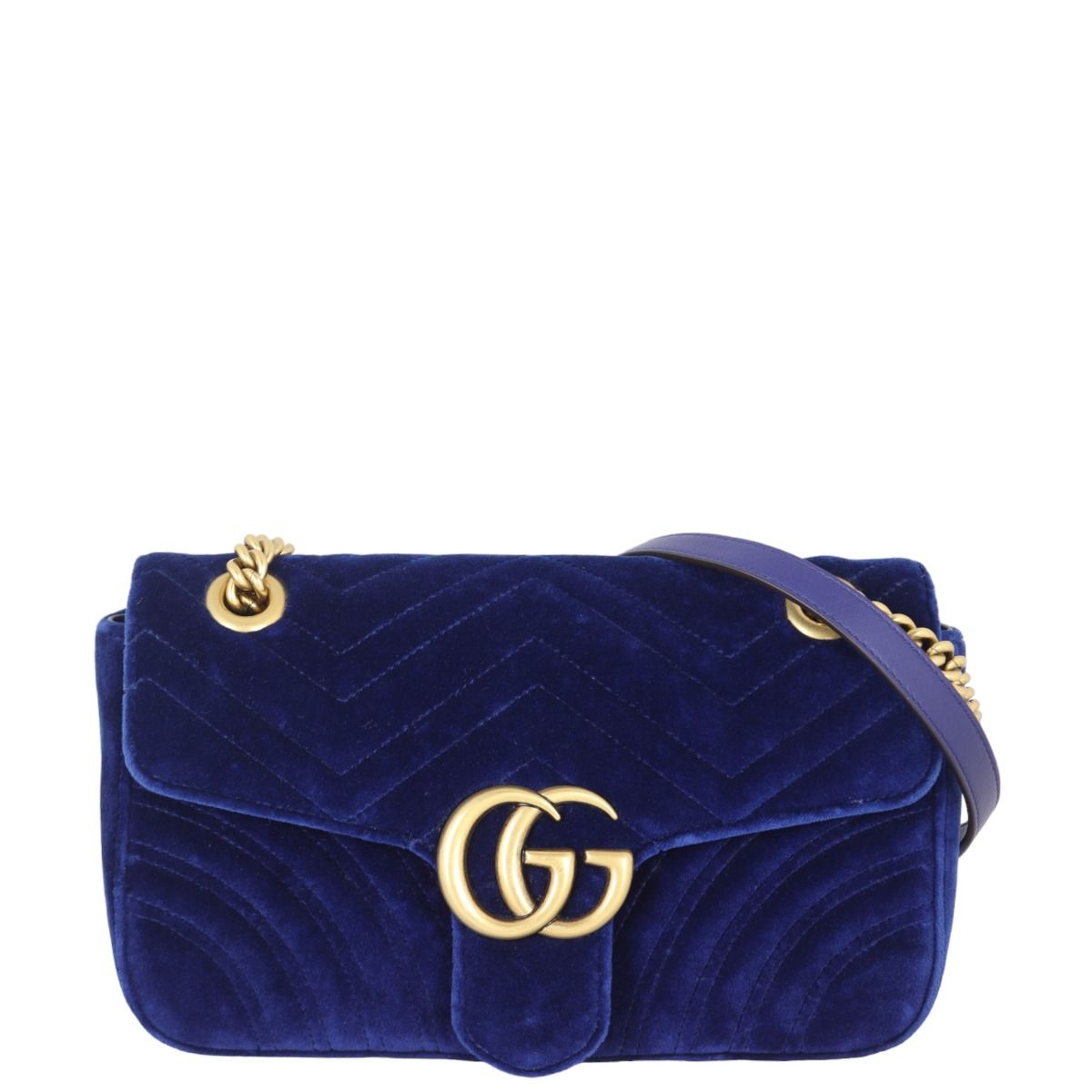 Gucci velvet shoulder bag on sale