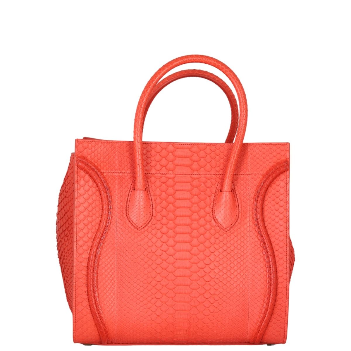 Celine luggage python clearance