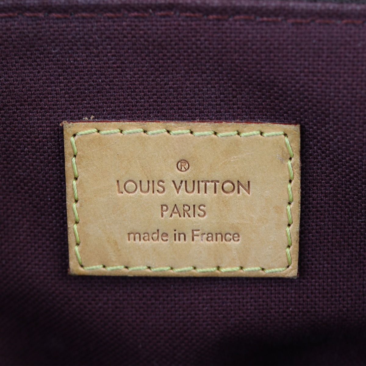 Louis vuitton tag inside bag online