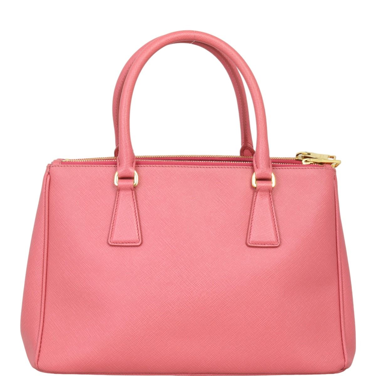 Prada double bag pink hotsell