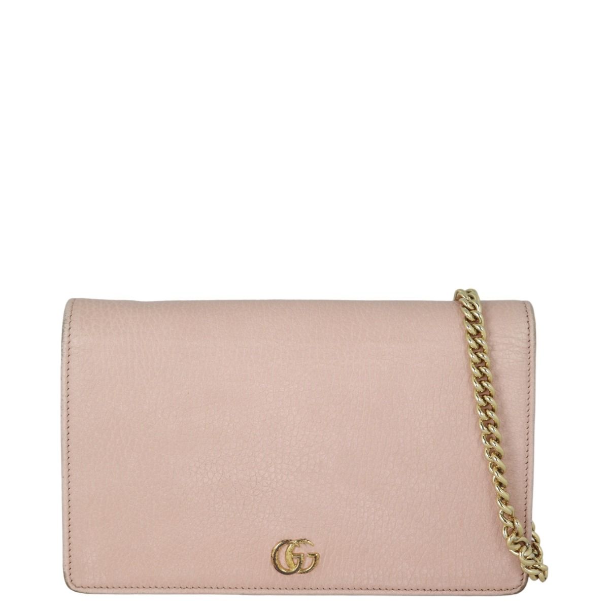 Petite marmont wallet new arrivals on a chain