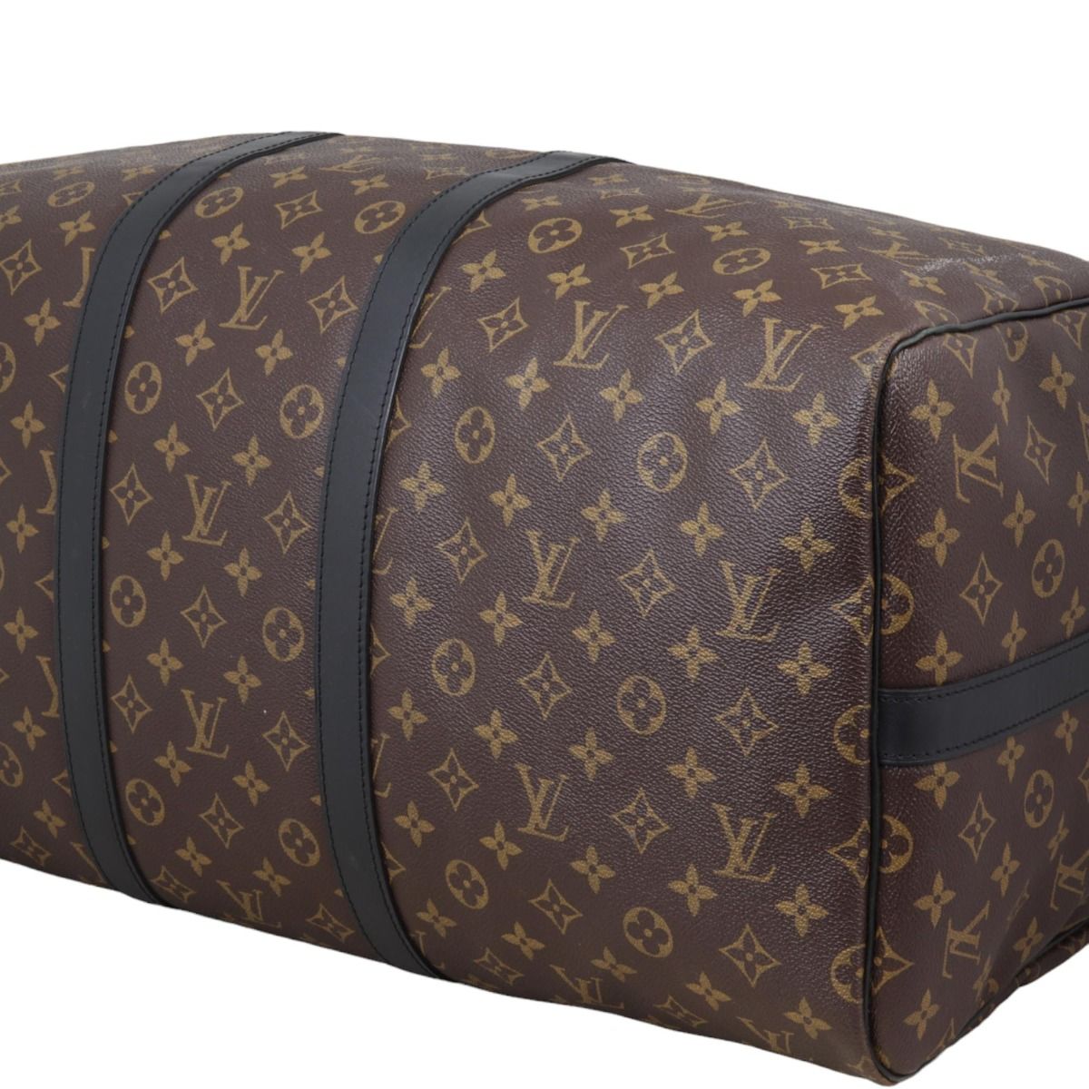 Louis vuitton monogram macassar keepall bandouliere 55 deals