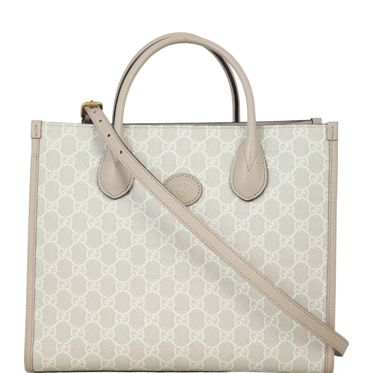 Gucci tote canvas bag top