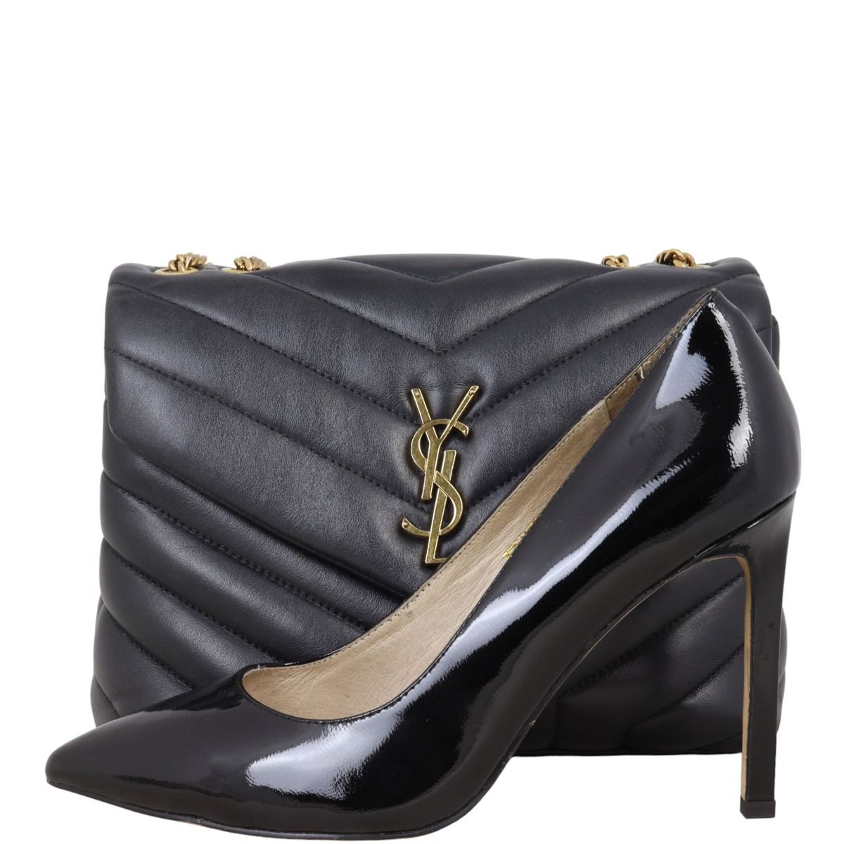 Saint laurent small loulou monogram shoulder bag outlet