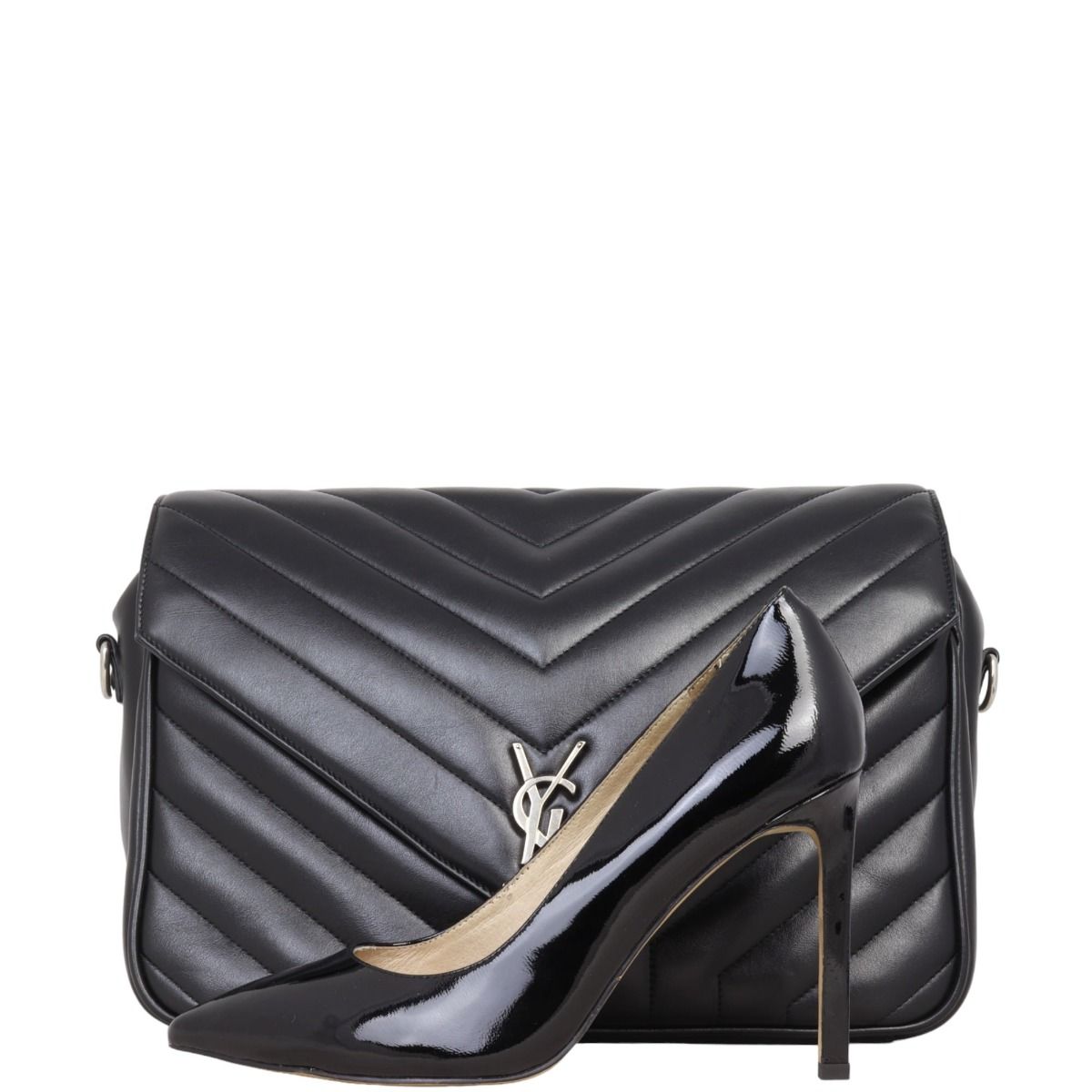 Saint laurent monogram ysl loulou quilted shoulder bag cheap