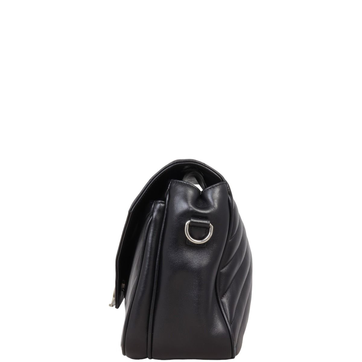Large loulou matelassé leather shoulder bag 2025