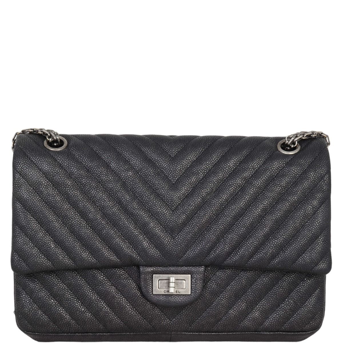 Chanel reissue chevron best sale