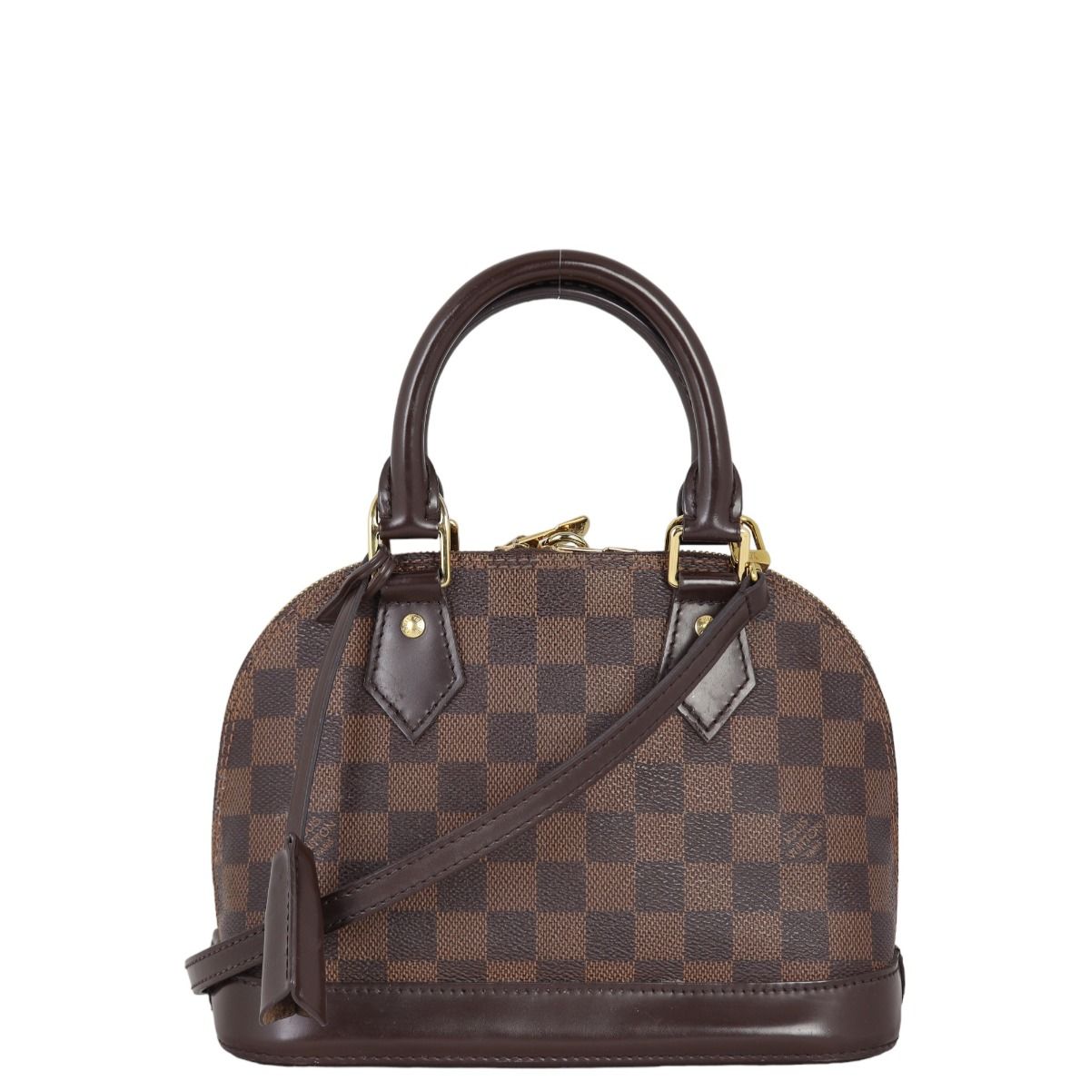 Louis Vuitton Alma BB Damier Ebene Smooth Calfskin