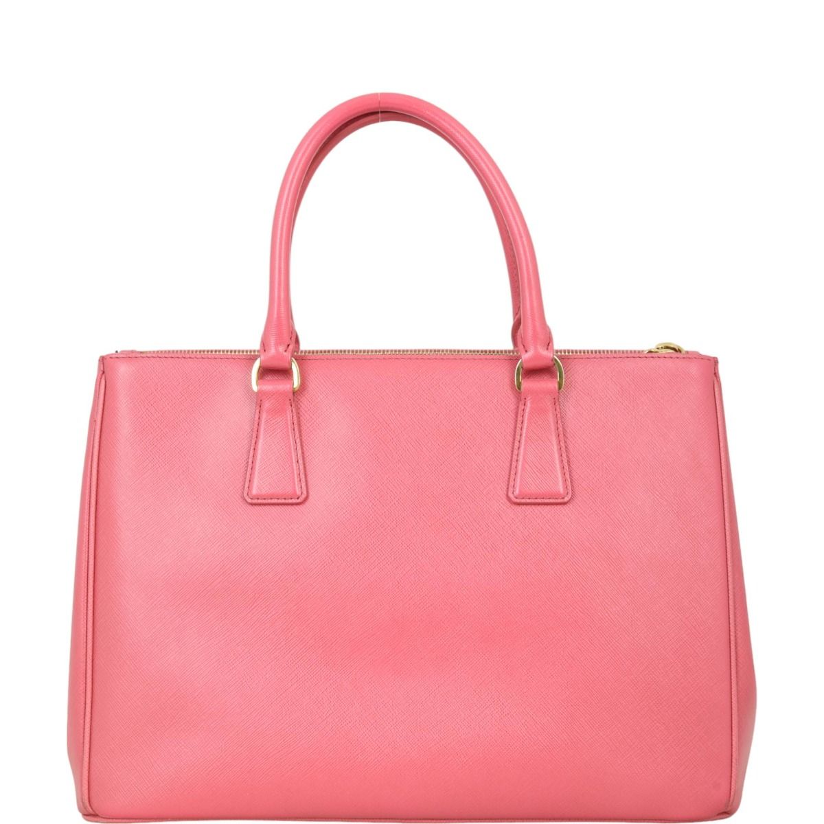 Prada double zip lux tote top