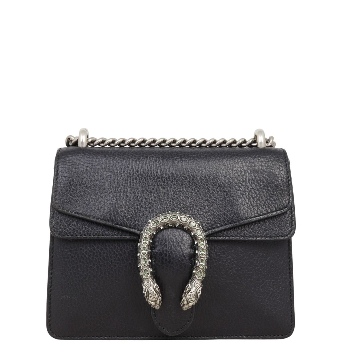 Gucci dionysus mini black suede top