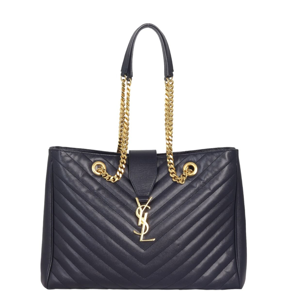 Ysl chevron top tote