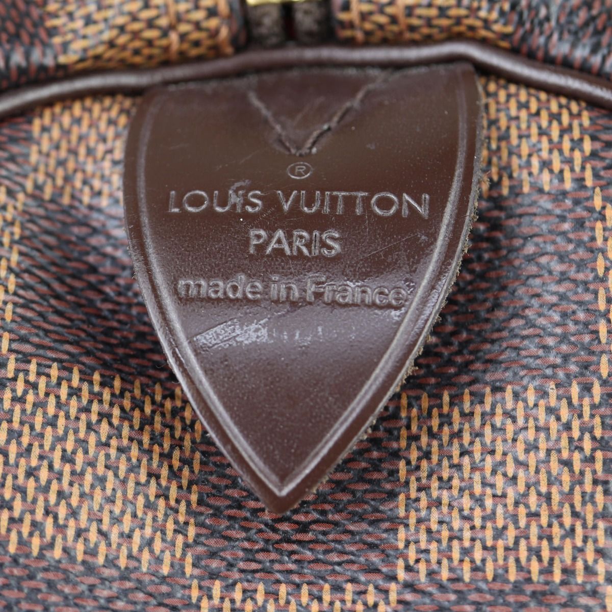 Louis Vuitton Speedy 30 checkerboard White Cloth ref.284476 - Joli Closet
