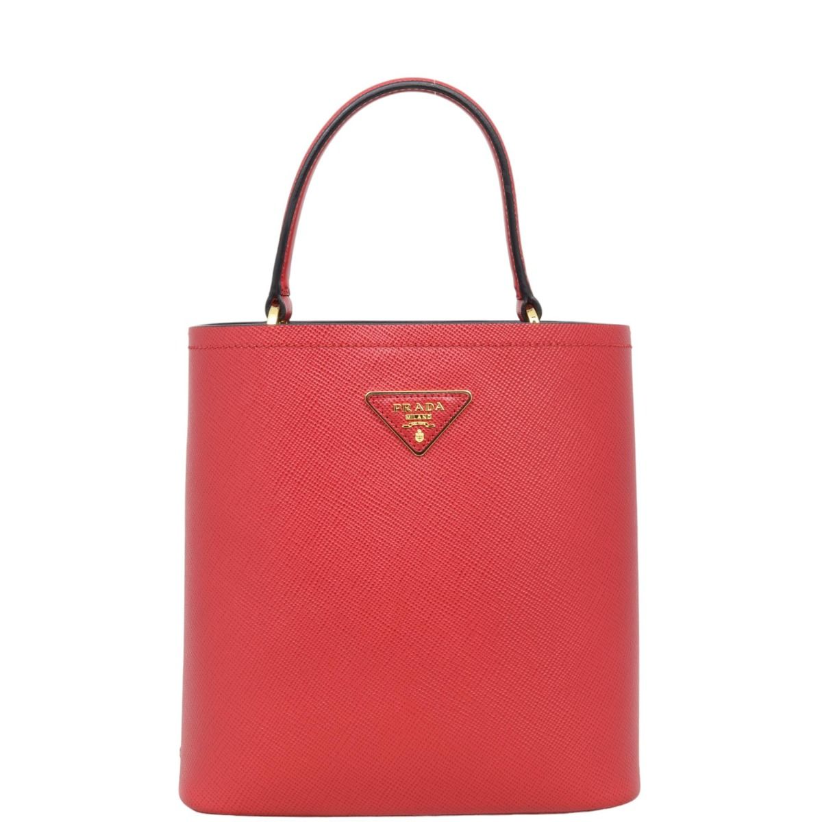 Prada panier saffiano leather bag sales
