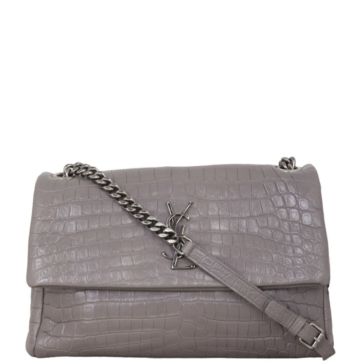 Saint laurent grey tote on sale